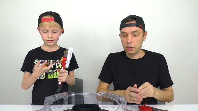 Beyblade Burst. Бейблэйд Берст. Левые волчки против правых на арене Циклон. Вторая часть. смотреть онлайн