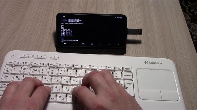 Как запустить командную строку Linux на Android смартфоне смотреть онлайн