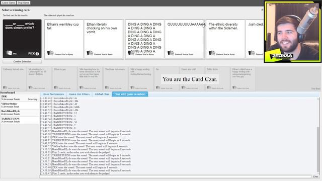 WHO WOULD IN A FIGHT?! (Cards Against Humanity) смотреть онлайн
