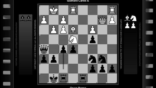 Chess: Panno: 70 Best Games (#16 of 70): Guimard Carlos E vs. Oscar Panno смотреть онлайн
