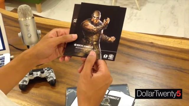 Mortal Kombat X - Special Edition (Kollectors) Unboxing смотреть онлайн