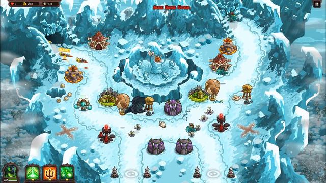 Kingdom Rush Vengeance Jokull's Nest Heroic Hero Beresad (Level 11) смотреть онлайн