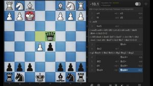 Лучший ответ на королевский гамбит за черных.