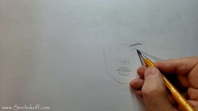 как нарисовать портрет рисуем скетчи людей смотреть онлайн