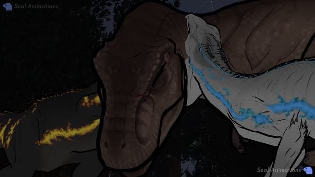 T-Rex vs Indoraptors | Animation (Part 2/2) смотреть онлайн