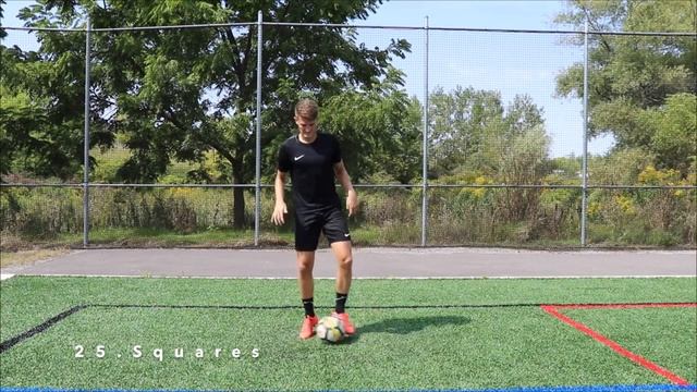 50 упражнений на контроль мяча football training ball control смотреть онлайн