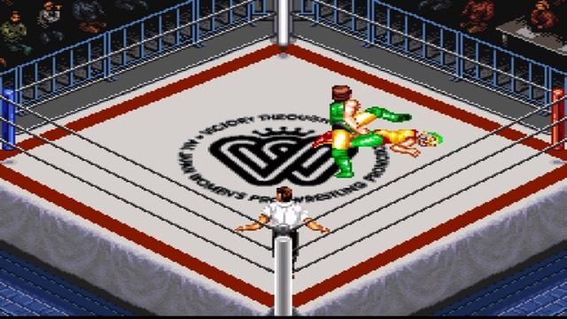 Matilda VS Masken-Uschi! - Super Fire Pro Wrestling - Queens Special [Trash | Deutsch | HD] смотреть онлайн