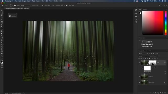 How To Create This Epic Blur Effect In Photoshop! смотреть онлайн