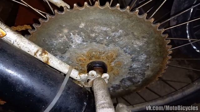 Последствия зимней эксплуатации МотоВелосипеда (Веломотор F50 F80) смотреть онлайн