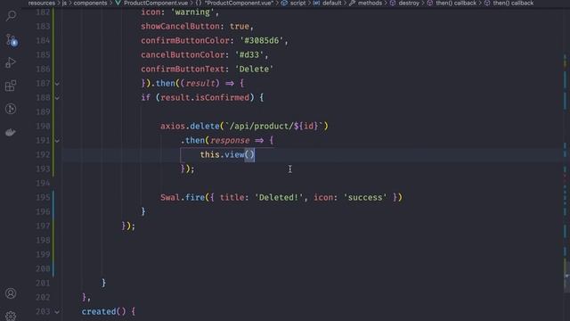 Part(15) Laravel 8 + Vue (SPA) | Install Sweet Alert2 смотреть онлайн
