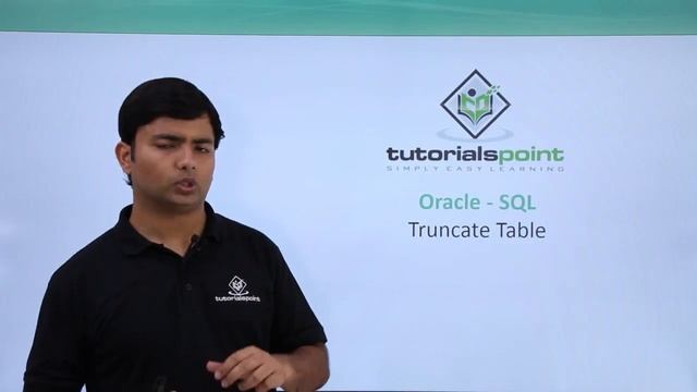 Oracle - SQL - Truncate Table смотреть онлайн