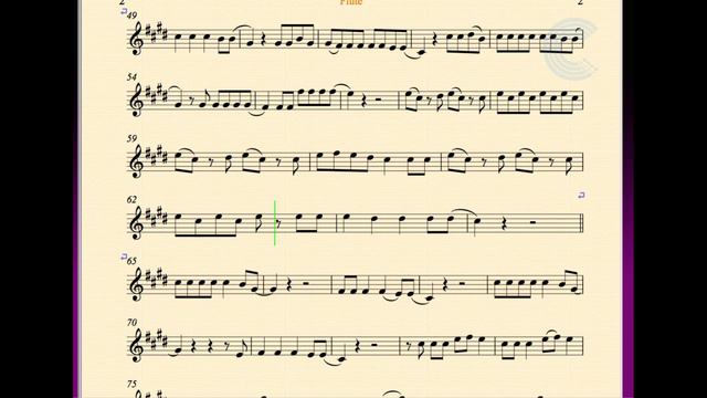 Flute   Summertime Sadness   Lana Del Rey   Sheet Music Chords and Vocals