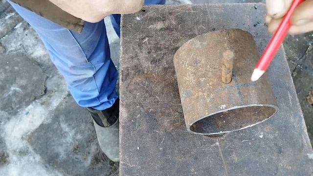 Буржуйка из газового баллона. Potbelly Stove from a Gas Cylinder. смотреть онлайн