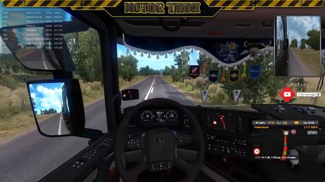 ETS2 MP EU2 ? Конвой RusA ?ProMods?( REC )? Набираем коллег в RusA 18+ смотреть онлайн