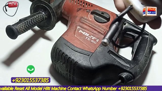 Hilti TE 50 Red Light on reset with Hilti service reset tool ( SRT ) and off Red Light ? смотреть онлайн
