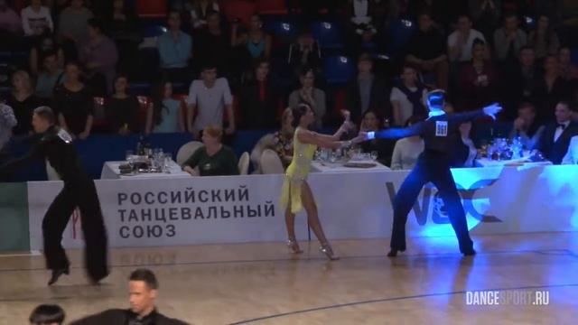 Якушев Олег - Якушева Виктория, 1/8 Samba смотреть онлайн