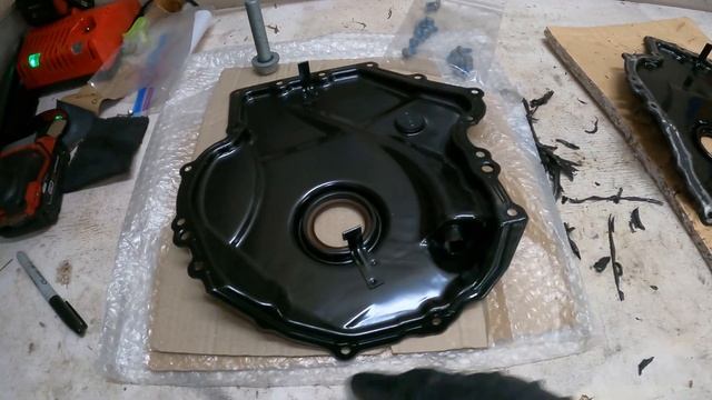 Audi Q5 2.0T Lower Timing Cover Oil Leak Repair | DIY смотреть онлайн