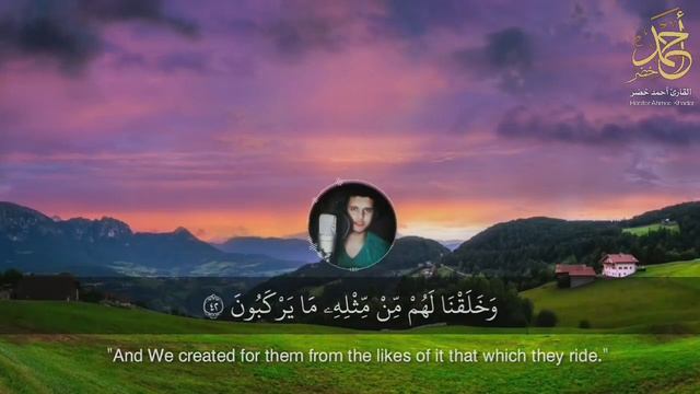 Surah Yaseen ahmed khedr recitation with english meaning смотреть онлайн
