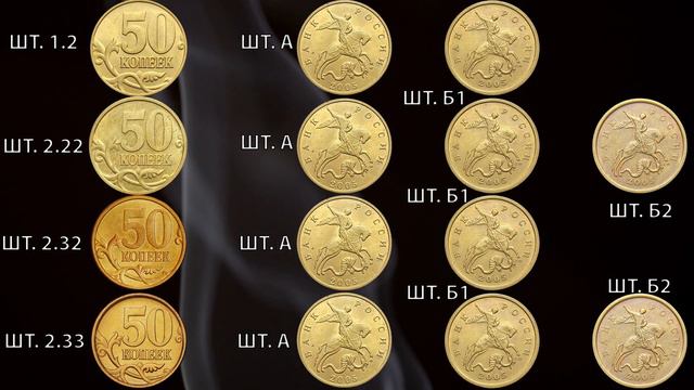 50 копеек 2005 года. Редкие и дорогие монеты. Как распознать ценные разновидности. смотреть онлайн