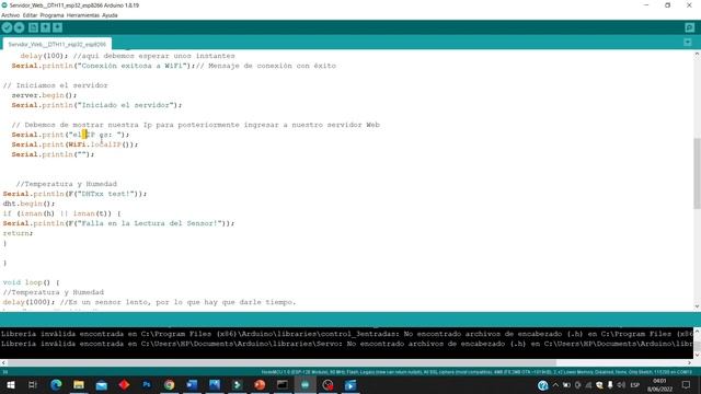 ESP32-ESP8266: Servidor Web/DHT11 - Chatbots con Telegram | CURSO IOT смотреть онлайн