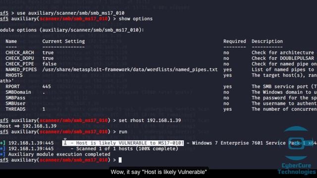 Hack Windows remotely| Windows RCE | Eternalblue Doublepulsar Tutorial | Level: intermediate смотреть онлайн