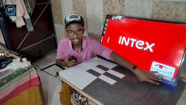 Intex 32 Inch SH3253 Android TV - Made in India || Unboxing & Review @11000 only смотреть онлайн