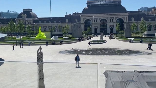 Москва. Павелецкая площадь. Новый Арт-объект #slonik