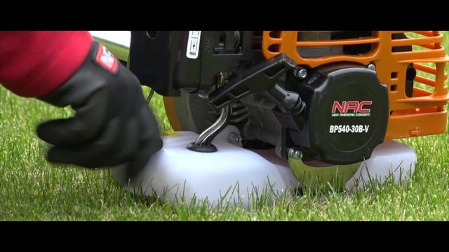 Starting and refueling of NAC gasoline brush cutter on the example of the model BP540-30B-V смотреть онлайн