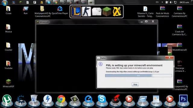 OptineFine, ForgeAPI, NEC Para Minecraft 1.4.6 ( descarga y instalacion ) смотреть онлайн
