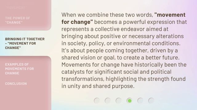 Unraveling "Movement for Change": A Deep Dive смотреть онлайн