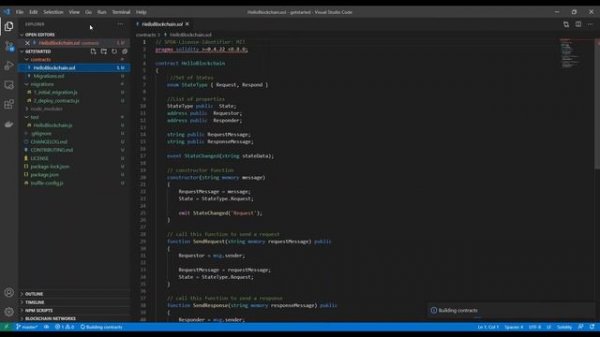 HOW TO CREATE A NEW SOLIDITY PROJECT ON VS CODE