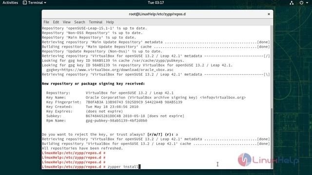 How to Install Virtual-Box on opensuse15.1 смотреть онлайн