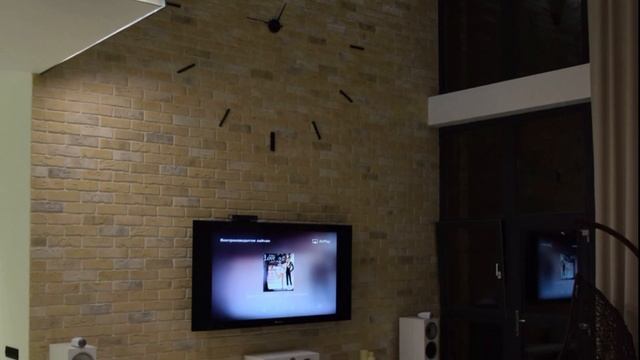 Домашний кинотеатр в гостиной . Bowers & Wilkins 702 S2 / Marantz SR7012 смотреть онлайн