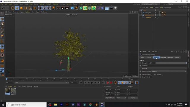 How To Animate A Tree In Cinema 4D #cinema4d #cinmea4dtutorial смотреть онлайн
