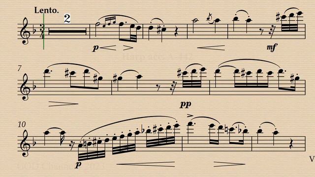 Melodie from "Orfeo ed Euridice" - Christoph W. Gluck - Demo and Backing Track. смотреть онлайн
