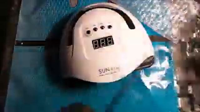 VIDEO SALE AVITO 2060042090 Лампа с ручкой для сушки ногтей Sun X 7 Max 114 Вт