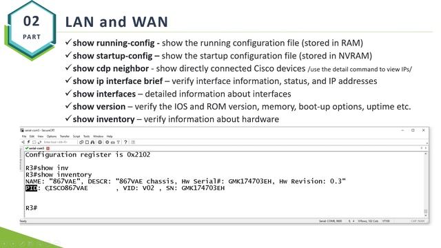 CCNA Quick Review Guide - basic commands смотреть онлайн