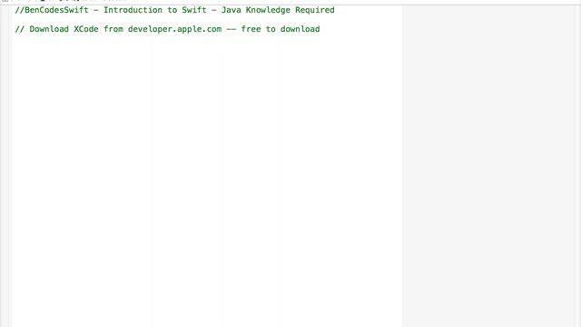 Swift Tutorial: Introduction to Swift смотреть онлайн