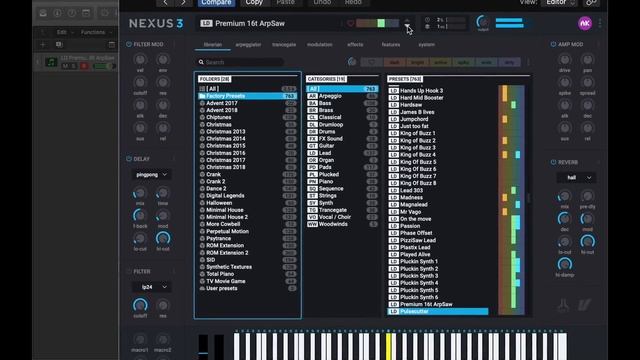 Nexus3 - Factory Preset Sound Demo смотреть онлайн