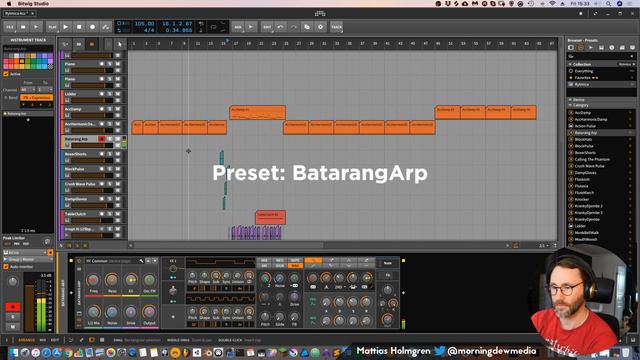 Bitwig Preset Pack RYTMICA - Organic Pulsing Arpeggio Patches смотреть онлайн