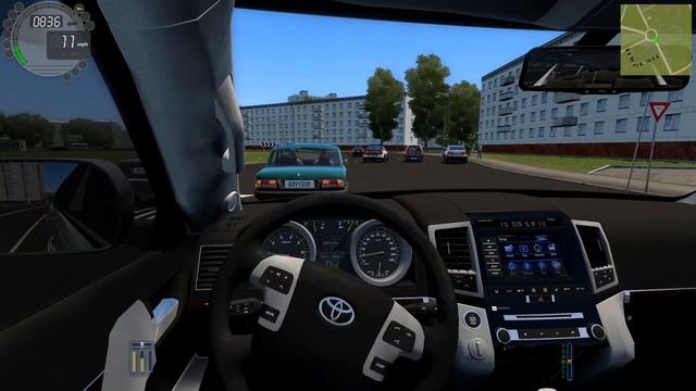City Car Driving - Toyota Land Cruiser 200 Simulator - Gameplay FHD смотреть онлайн