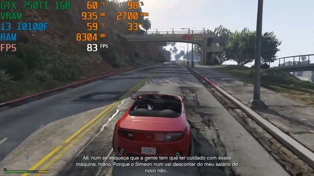 RX 550 4GB vs GTX 750TI 1GB NO GTA 5 смотреть онлайн