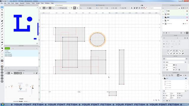 Solving 'master' editing problems / Решение проблемы с редактированием / Fontlab 7 [Урок / Tutorial смотреть онлайн