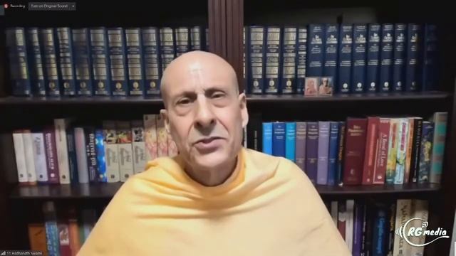 Новогодние наставления от Радханатха Свами