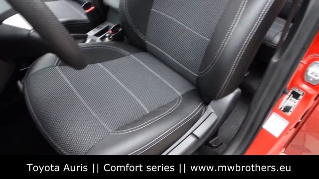 Toyota Auris seat covers MW Brothers Leather interior Comfort смотреть онлайн