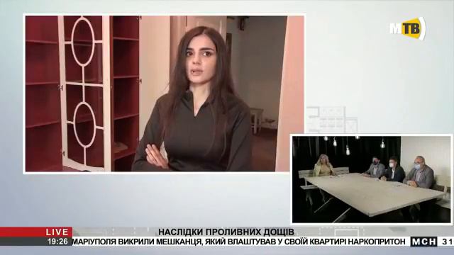 Мариуполь во власти бушующей стихии. Сильный ветер и проливные дожди натворили немало дел. смотреть онлайн