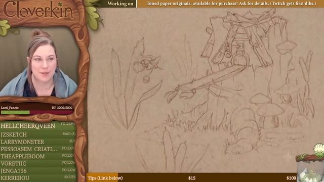 Fantasy Art - Come chill and let's have an art jam!! смотреть онлайн