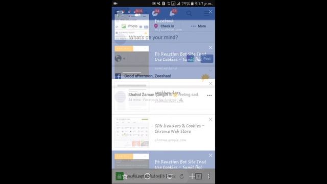 How to Get cookies for facebook reaction Bot For Mobail Easy Mathod 100% Working new 2018 смотреть онлайн