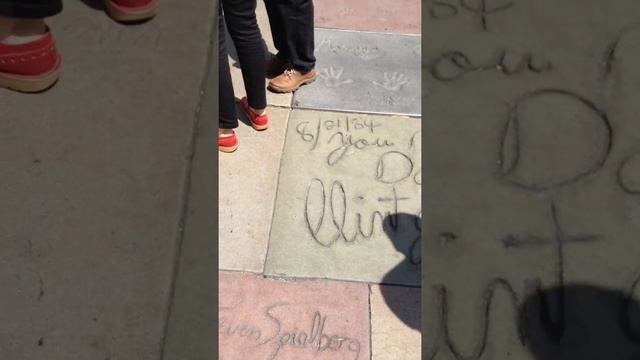 Hollywood Walk Of Fame/ Аллея звезд Голивуд штат Калифорния