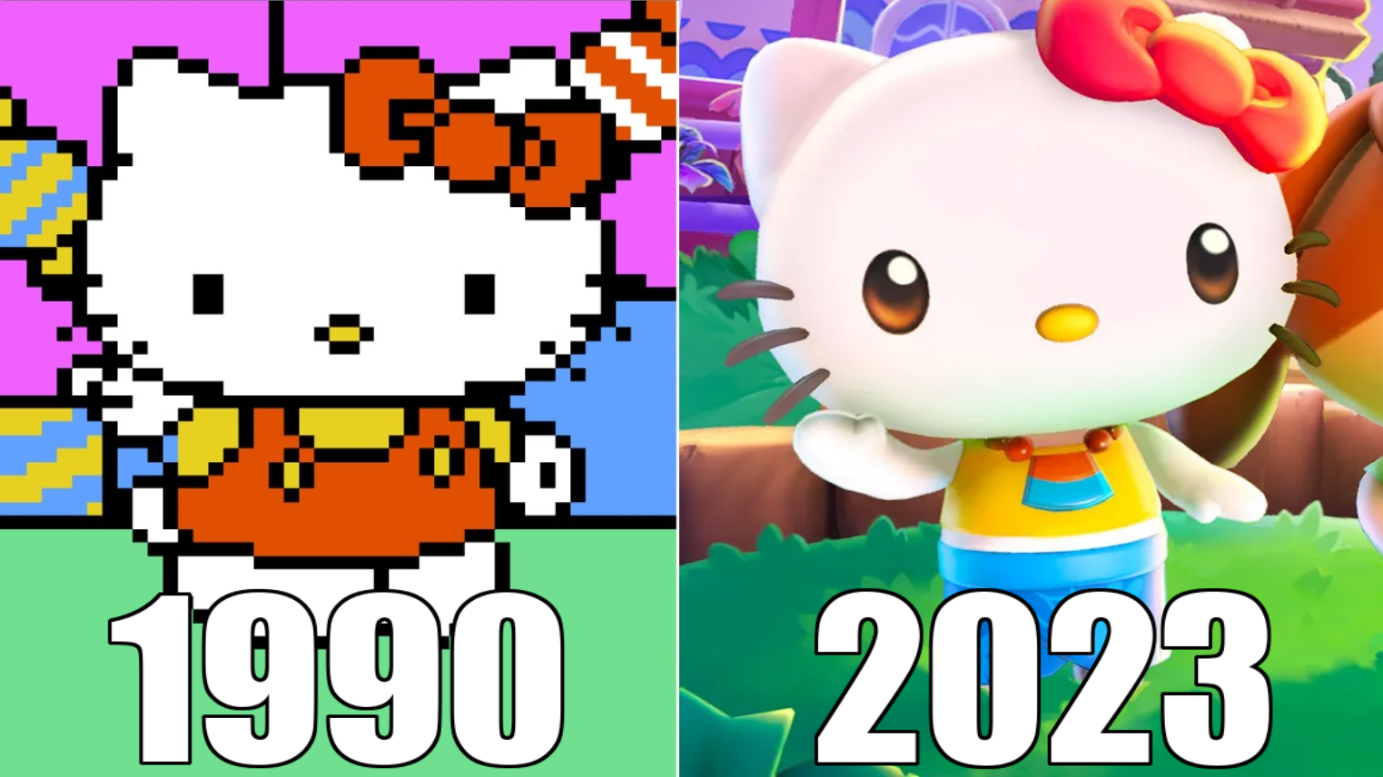 Эволюция серии игр Hello Kitty [1990-2023] смотреть онлайн